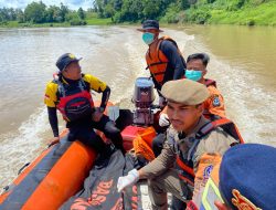 Gerak Cepat Tim SAR Gabungan Berhasil Temukan IRT Tenggelam di Sungai Bengo