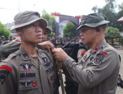 Danyon Brimob Bone Pimpin Upacara Pembukaan Latihan Peningkatan Kemampuan Jungle Warfare