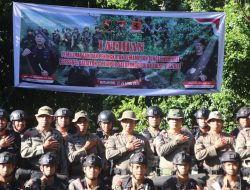 Penutupan Latihan Pemeliharaan dan Peningkatan Kemampuan Jungle Warfare, Berikut Pesan Danyon Ichsan