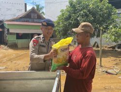 Fokus Bersihkan Fasilitas Umum Dan Pendistribusian Bantuan, Ini Kata Danyon Ichsan