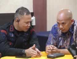 Dikunjungi Kepsta TVRI Sulsel, Danyon Ichsan; Wujud Sinergi Antara Brimob Dan Media