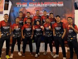 Personel Satuan Brimob Polda Sulsel Raih Prestasi Gemilang Di Kejuaraan Bela Diri Piala Menteri Pertahanan RI 2025