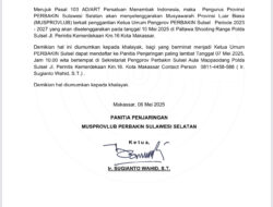 Pengprov Perbakin Sulsel Akan Gelar MUSPROVLUB Untuk Pemilihan Ketua Umum Baru Pengprov Perbakin Sulsel