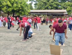 Semarak HUT Kemerdekaan RI di Makosat Brimob Polda Sulsel Dimeriahkan dengan Aneka Lomba Unik dan Penuh Kekompakan