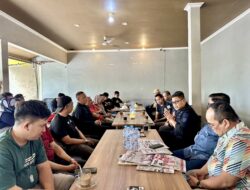 Ngopi Bareng Dengan Awak Media Ini Yang Disampaikan Dansat Brimob