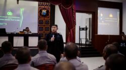 Dansatbrimob Polda Sulsel Berikan Materi Kepada Siswa Diktukba Polri T.A 2025