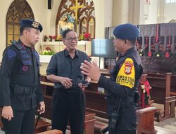 Detasemen Gegana Polda Sulsel Sterilisasi Gereja di Makassar Jelang Natal, Pastikan Ibadah Aman dan Nyaman