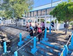 Tim SAR Batalyon C Pelopor Laksanakan Patroli di Pelabuhan Bajoe Saat Hari Libur