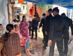 Patroli Sambang Brimob Makassar, Perkuat Sinergi dan Jaga Kamtibmas di Kelurahan Suangga