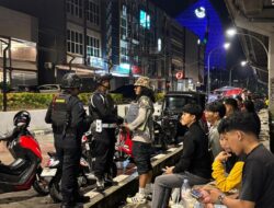 Patroli Harkamtibmas Brimob Batalyon A Pelopor Satbrimob Polda SulSel Ciptakan Situasi Aman dan Kondusif