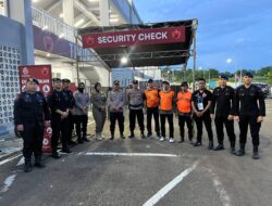 Batalyon B Pelopor Satuan Brimob Polda Sulsel Sukses Amankan Laga PSM Makassar vs Bali United