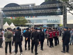 Pastikan Konser Musik ‘The Countless Stories’ Berjalan Kondusif, Personel Batalyon A Pelopor Siaga di Phinisi Point