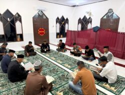 Personel Brimob Batalyon D Pelopor Perkuat Iman Melalui Tarawih, Witir dan Tadarus Bersama