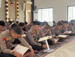 Langkah Tegap di Penghujung Ramadhan Tengah Tugas Negara Brimob Batalyon A Pelopor Istiqomah di Hari ke-28