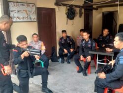 Latihan Taktis, Brimob Parepare Kuasai Penggunaan Gas Omega