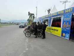 Tim Patroli Ops Ketupat Batalyon D Pelopor Laksanakan Patroli di Tempat Keramaian