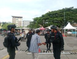 Menjelang Hari Raya Idul Fitri, Personel Yon A Pelopor Memastikan Makassar Aman