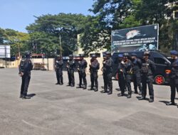 Pasukan Gegana Amankan Jalannya Freedom 250 Roadshow Makassar