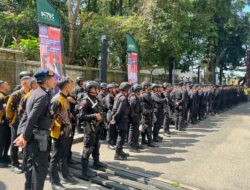 Gegana Satbrimob Polda Sulsel Mengawal Damai di Balik Kehadiran Duta Dunia
