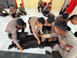 Jelang Lebaran 2026, Batalyon C Pelopor Gelar Latihan Keslap Optimalkan Pelayanan Darurat