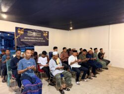 Kebersamaan Ramadan, Personel Batalyon D Pelopor Gelar Buka Puasa Bersama dan Sholat Magrib Berjemaah