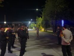 Personel Batalyon D Pelopor Laksanakan Patroli Terpadu di Wilayah Rawan Desa Baebunta Lorong Kariango