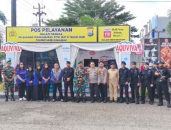 Antisipasi Arus mudik Subsatgas Tindak  Subden Composit Detasemen Gegana  melaksanakan Patroli