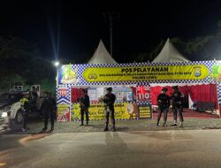 Patroli Cipta Kondisi, Personel Kompi 3 Batalyon D Pelopor Sambangi Warga Bua Antisipasi Perang Kelompok