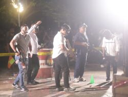 Komandan Batalyon B Pelopor Brimob Sulsel Hadiri Event Water Gel Blaster di Parepare