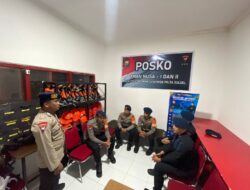 Personel Batalyon D Pelopor Laksanakan Siaga Posko Aman Nusa I & II