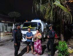 Patroli Malam Brimob Mancani Perkuat Rasa Aman Warga Palopo