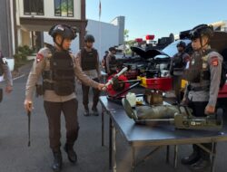 Apel Kesiapsiagaan, Bukti Kesiapan Personel Gegana Satbrimob Polda Sulsel