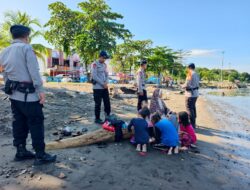 Tim SAR Batalyon B Pelopor Sisir Pantai Mattirotasi Parepare, Fokus pada Keselamatan Pengunjung