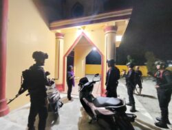 Patroli Cipkon Brimob Batalyon D Pelopor Jaga Stabilitas Kamtibmas di Wilayah Baebunta dan Sabbang