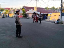 Siaga di Jalan, Batalyon B Pelopor Atur Lalu Lintas dan Kawal Pelajar