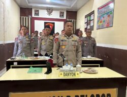 Personel Batalyon D Pelopor Ikuti Zoom Meeting Rapat Anggota Koperasi Teratai