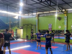 Kegiatan Latihan Tim Karate Personel Batalyon A Pelopor Satbrimob Polda Sulsel Gabungan Yon B,C,D, Gegana dan Pas II Pelopor Dalam Rangka Persiapan Pertandingan Dansat Cup 2026