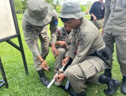 Asah Profesionalisme, Personel Brimob Sulsel Latihan Penggunaan Disruptor Jibom di Luwu Utara