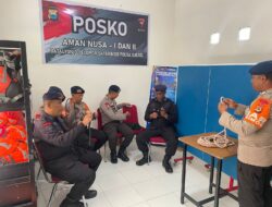 Siaga Aman Nusa, Personel Brimob Sulsel Asah Kemampuan Tali Temali di Mako Batalyon D Pelopor