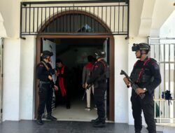 Brimob Polda Sulsel Perkuat Patroli Paskah, Situasi Kamtibmas di Luwu Utara Tetap Kondusif