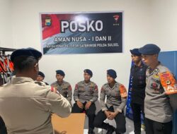 Personel Brimob Sulsel Siaga Aman Nusa, Pastikan Kondisi Tetap Kondusif di Luwu Utara