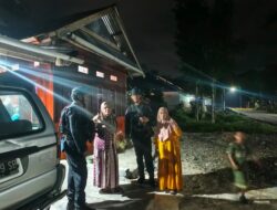 Personel Batalyon D Pelopor Laksanakan Patroli dan Sambang Warga di Wilayah Mancani