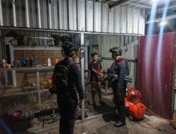 Brimob Sulsel Intensifkan Patroli Malam, Warga Mancani Merasa Lebih Aman