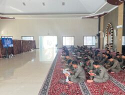 Bangun Karakter Tangguh, Batalyon A Pelopor Asah Mental Lewat Pembinaan Rohani