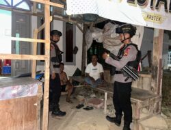 Patroli Malam Brimob, Antisipasi Perkelahian Antar Kelompok
