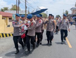 Batalyon C Pelopor dan Bhayangkari Hadir Beri Penghormatan Terakhir, Wujudkan Kepedulian di Tengah Duka Keluarga Besar