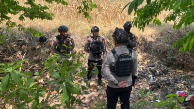Mortir Ditemukan, Gegana Bergerak: Munisi Militer Ditangani Secara Aman di Gowa