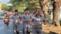 Langkah Serempak, Kesiapan Tetap Mantap: Gegana Jaga Kebugaran