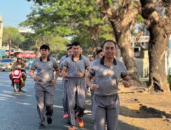 Langkah Serempak, Kesiapan Tetap Mantap: Gegana Jaga Kebugaran