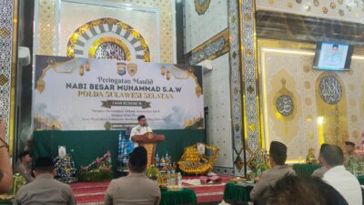 Meneladani Rasulullah, Gegana Teguhkan Pengabdian Presisi
